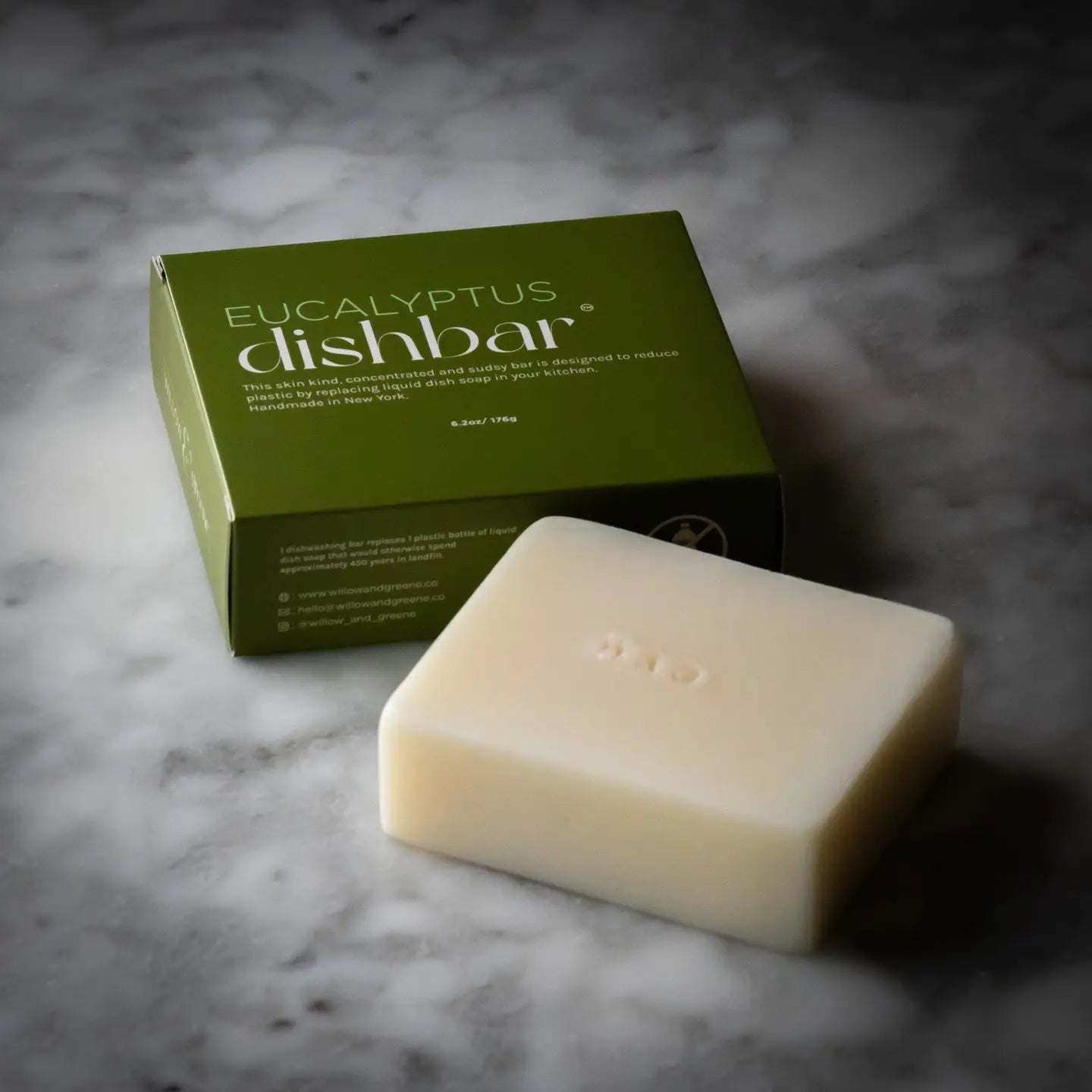 Solid Dish Soap in Eucalyptus