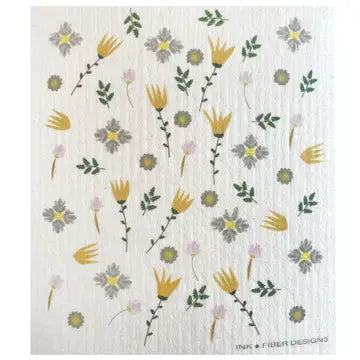 Swedish Dishcloth - Wildflowers