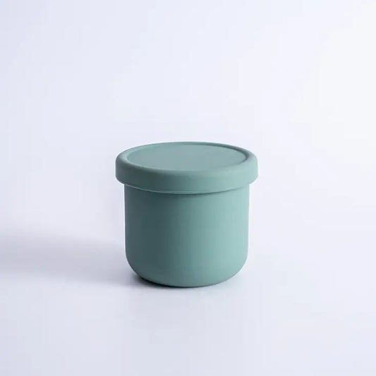 Small Silicone Food Storage Container Bowl with Lid