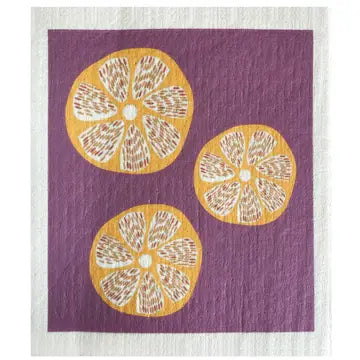 Swedish Dishcloth - Lemon Slices