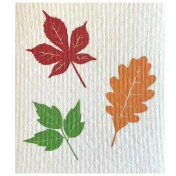 Swedish Dishcloth - Fall Leaves